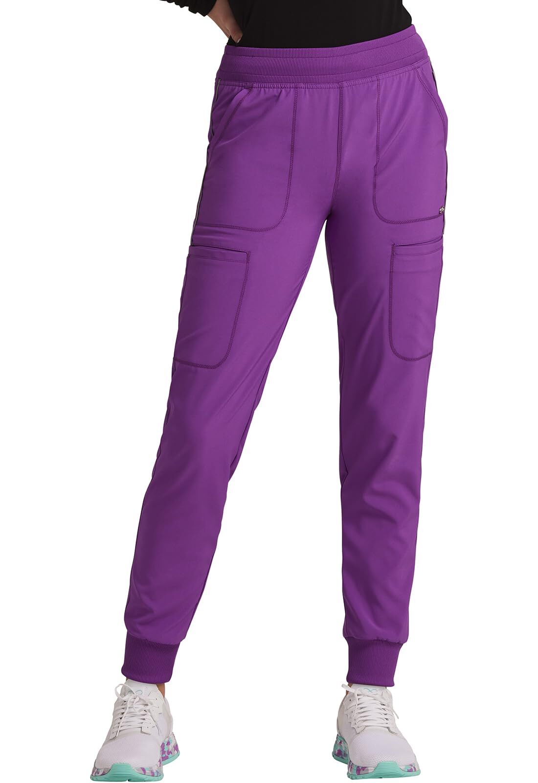 Infinity Cherokee Scrub Jogger Pants Women with Knit Waistband 5X-Large Plus