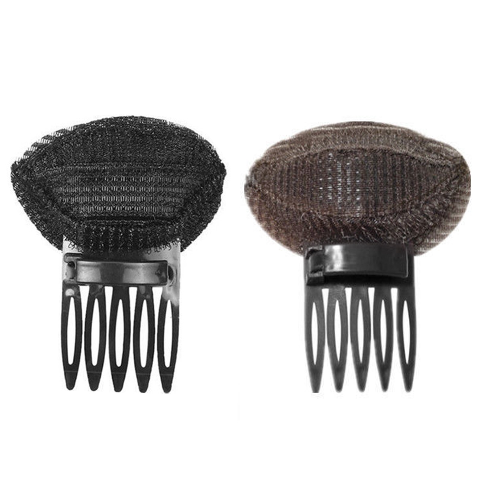 1x Random Color Puff Hair Head Cushion Bump it Up Invisible Volume Hair Base