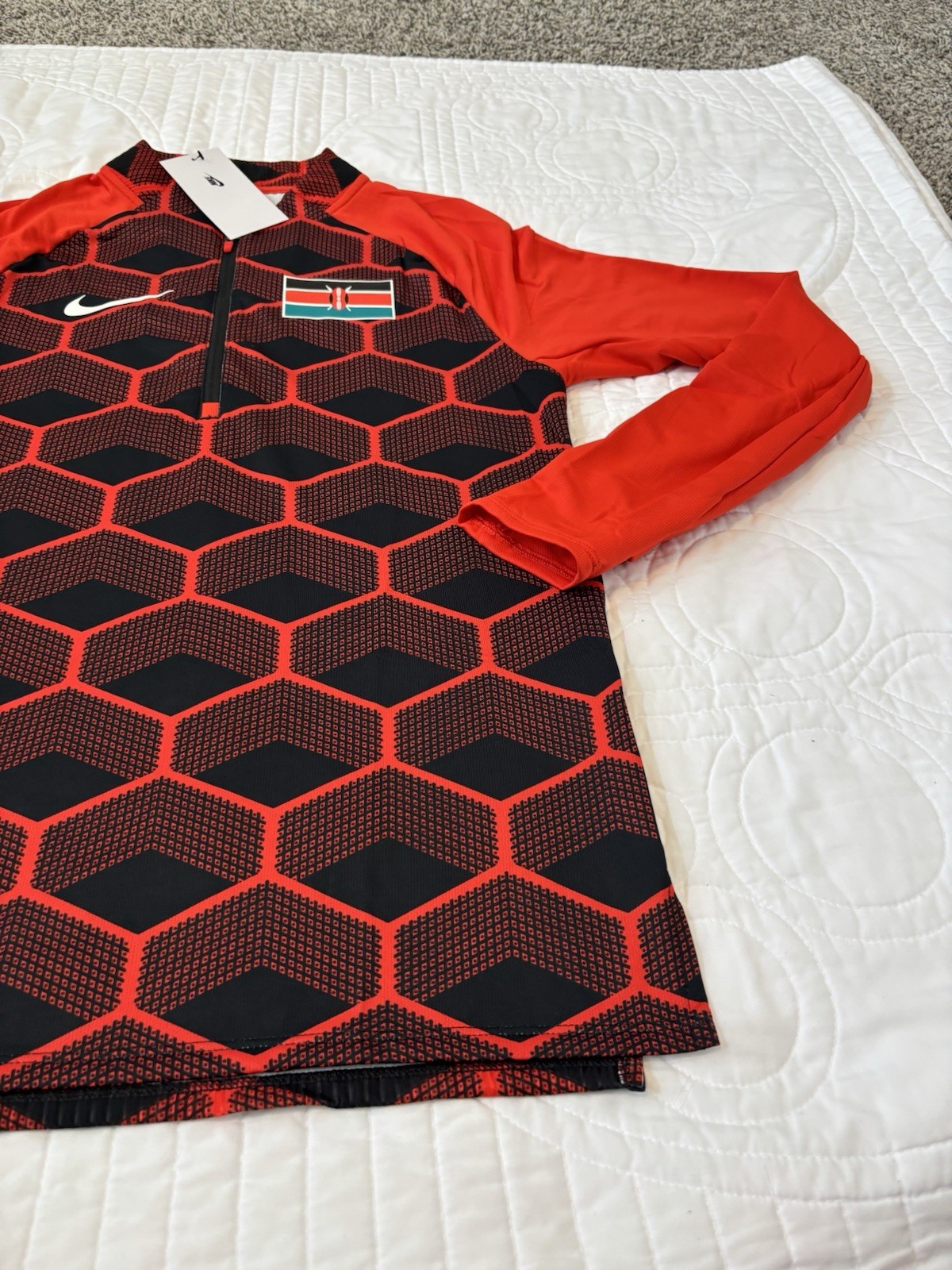 Nike Kenya Pro Elite Team Track & Field RARE 1/2 Zip Jacket CI8845 NWT 4XL