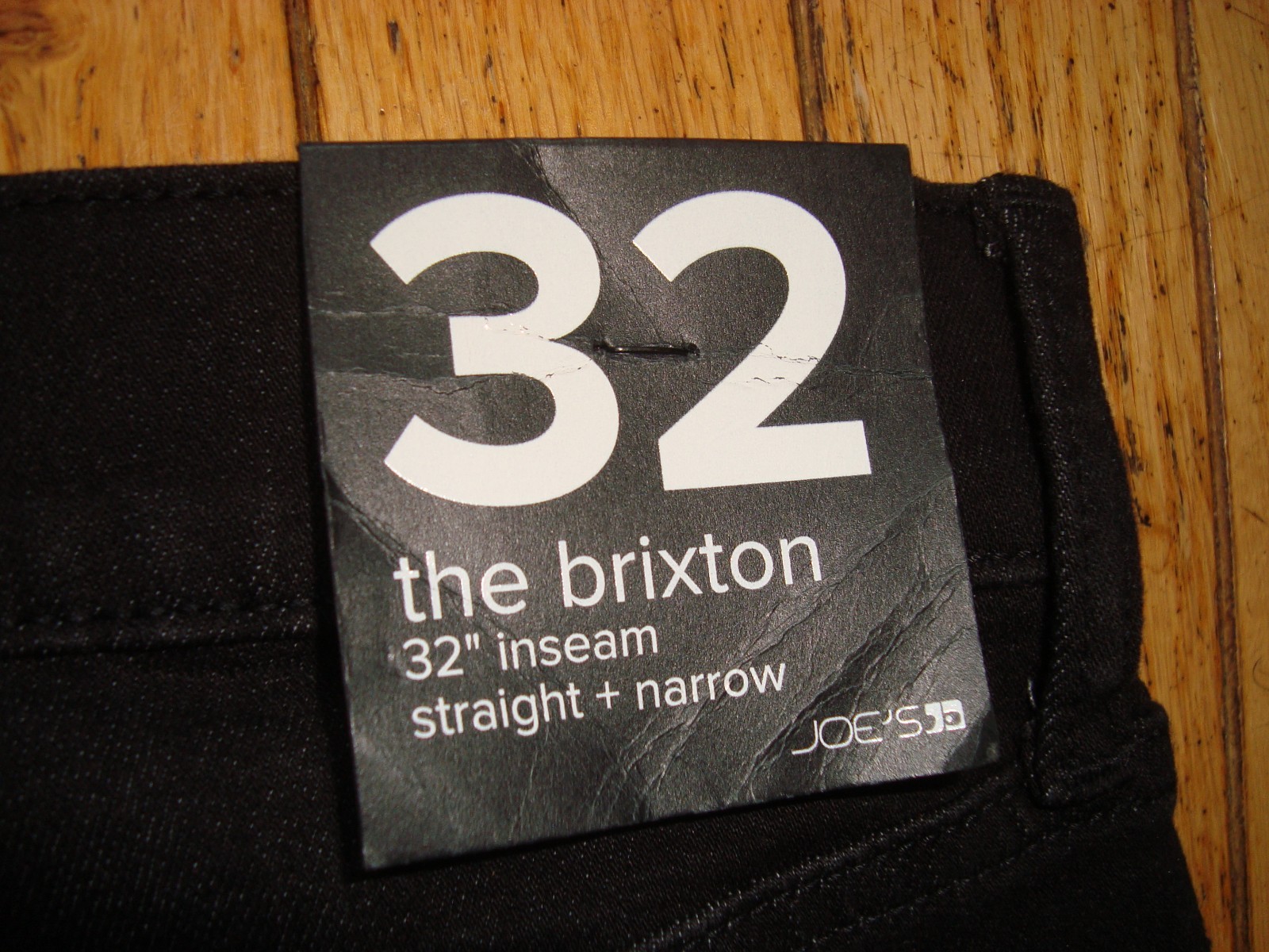 JOE’S JEANS BLACK MEN’S THE BRIXTON STRAIGHT + NARROW SIZE 32 X 32 BNWT!