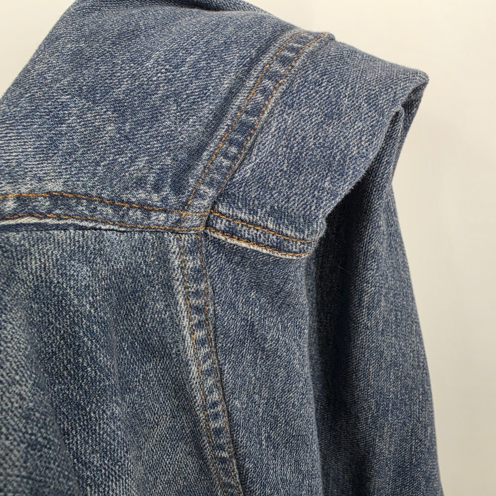 Rag & Bone Miramar Wide Leg Pants Sz L Scarlet Medium Blue Jeans Cotton Terry