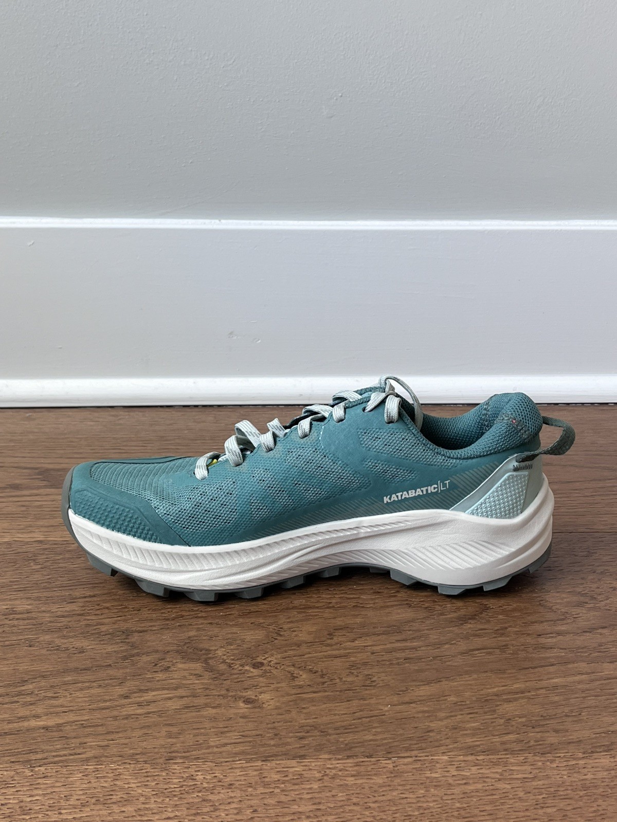Oboz Katabatic Lace Up Outdoor Hiking Shoes NEW Size 7 Blue Teal