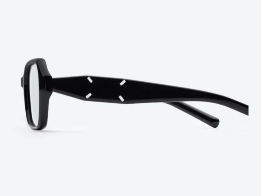 Gentle Monster Maison Margiela MM212 01 sunglasses Black/Clear With Case New