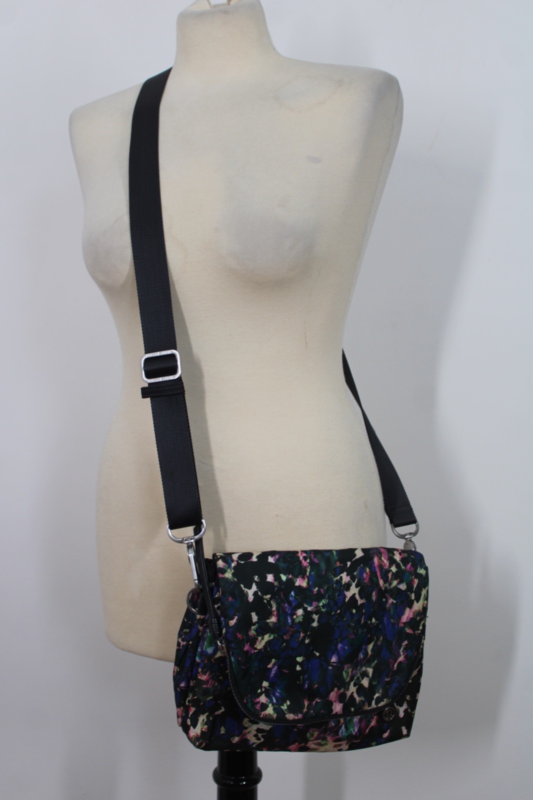Lululemon Floral Go Your Om Way Crossbody Foldover Bag Purse