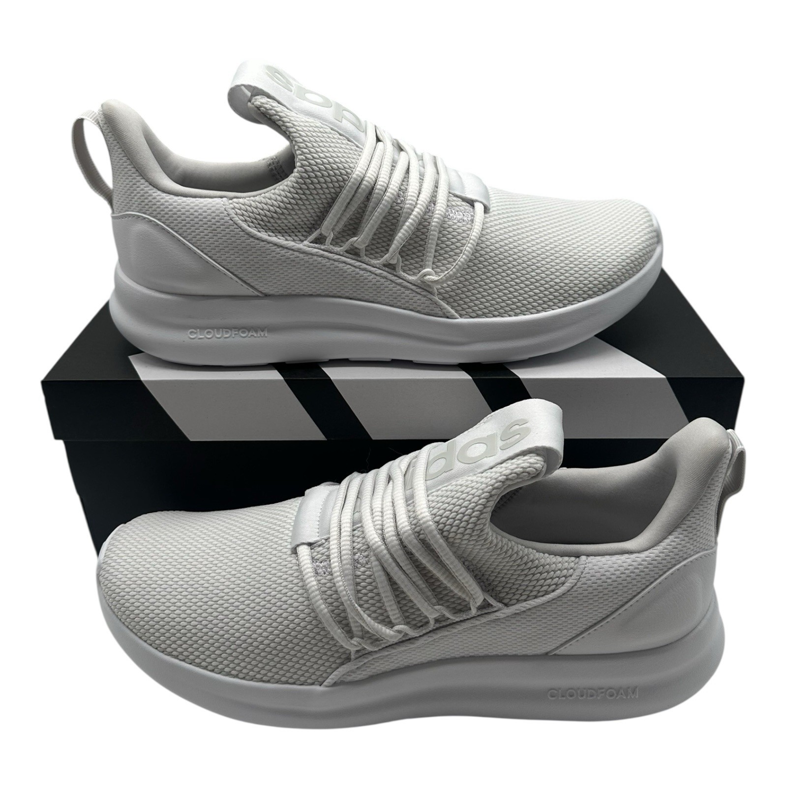 Adidas Lite Racer Adapt 7.0 Running Shoes Men’s Size 11 White Sneakers IE6326