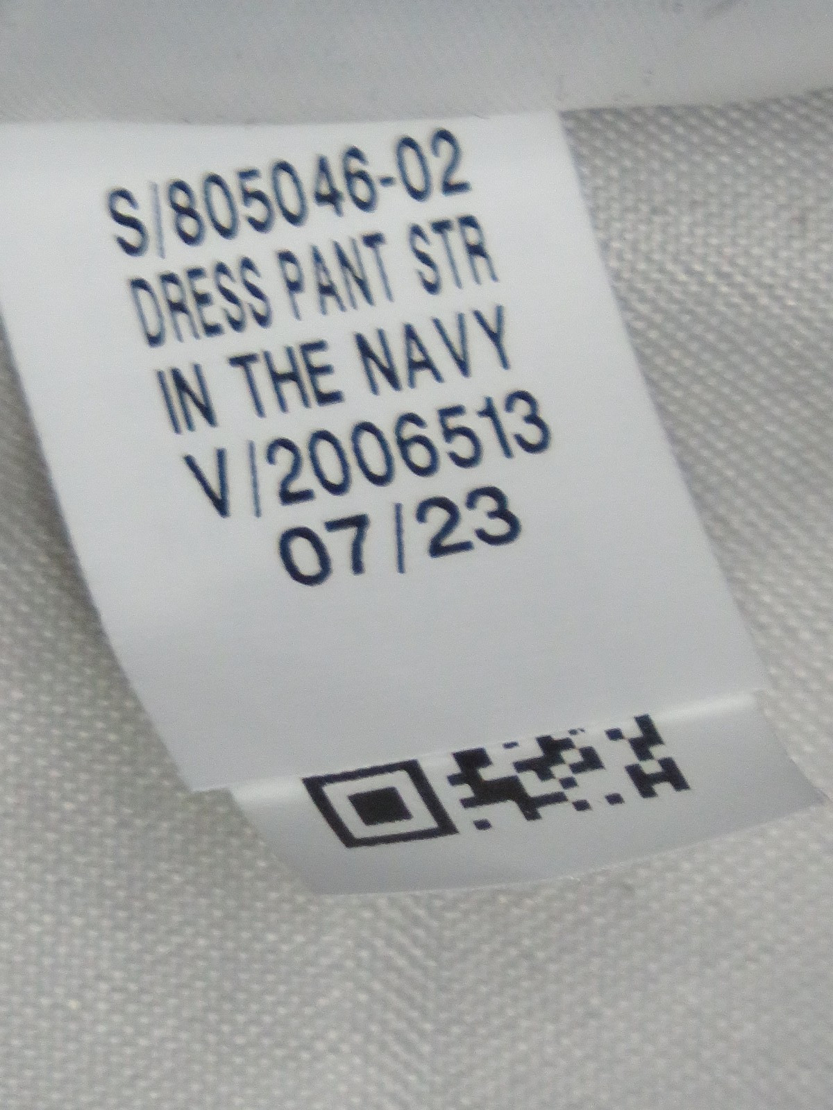 OLD NAVY 38×30 NAVY DRESS PANT STRAIGHT BUILT-IN FLEX STRETCH 07/23 NEW NWOT