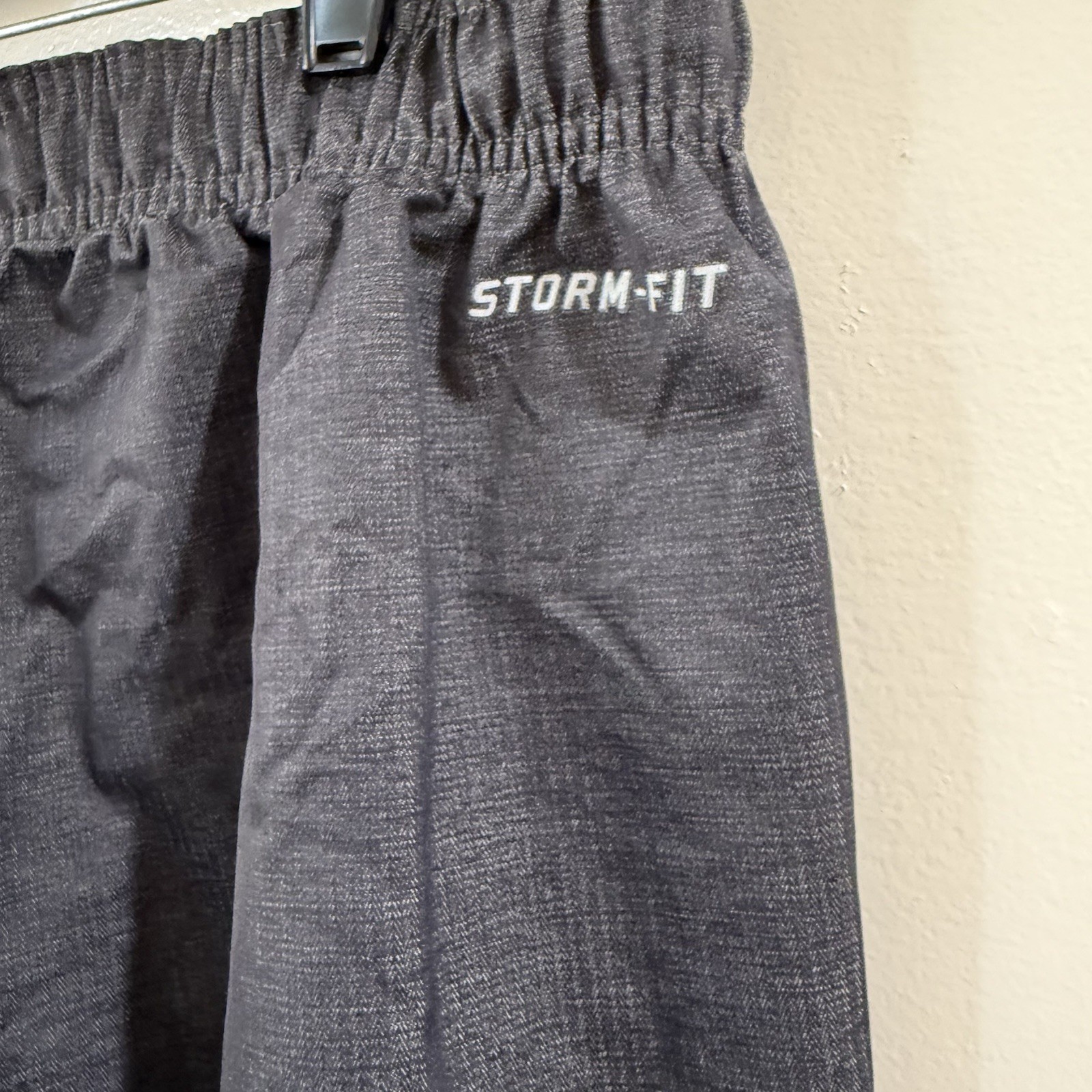 Nike Storm Fit Waterproof Training Pants Mens XXL Dark Gray 535636-060 Ankle Zip
