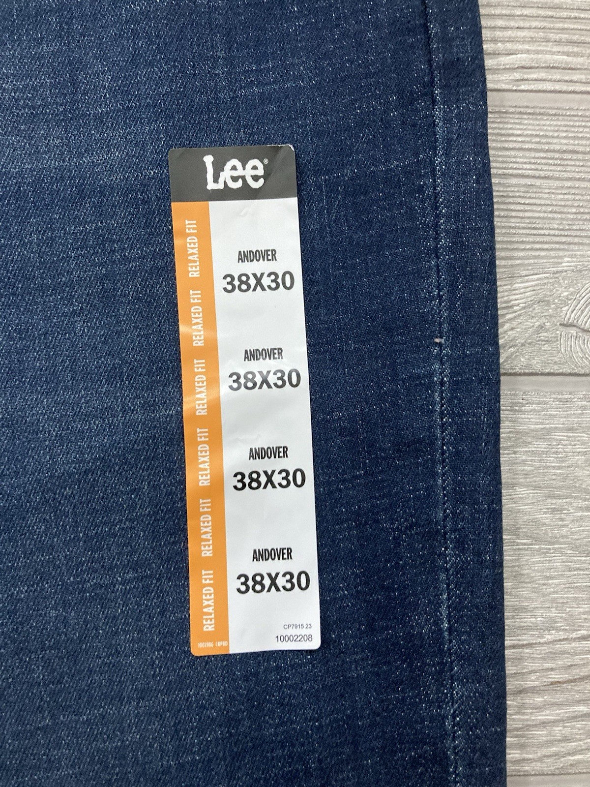 Lee Extreme Motion MVP Relaxed Straight Jeans Mens 38×30