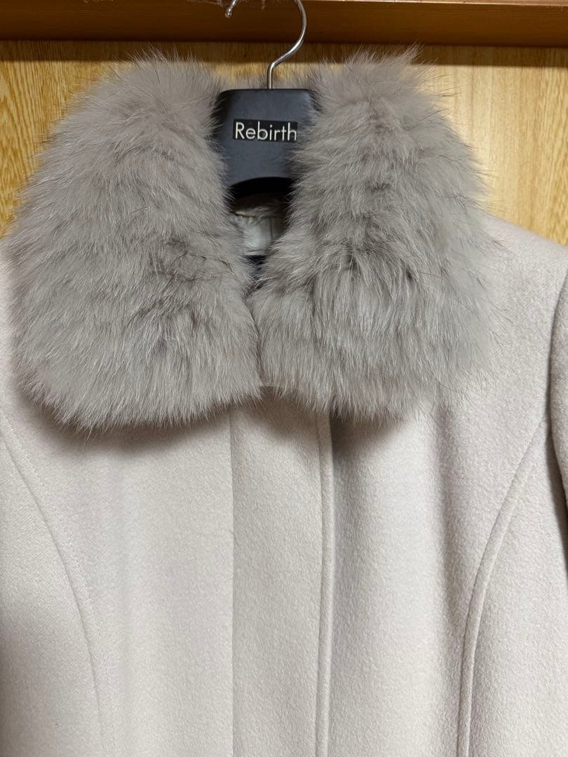 Burberry London Light gray long coat