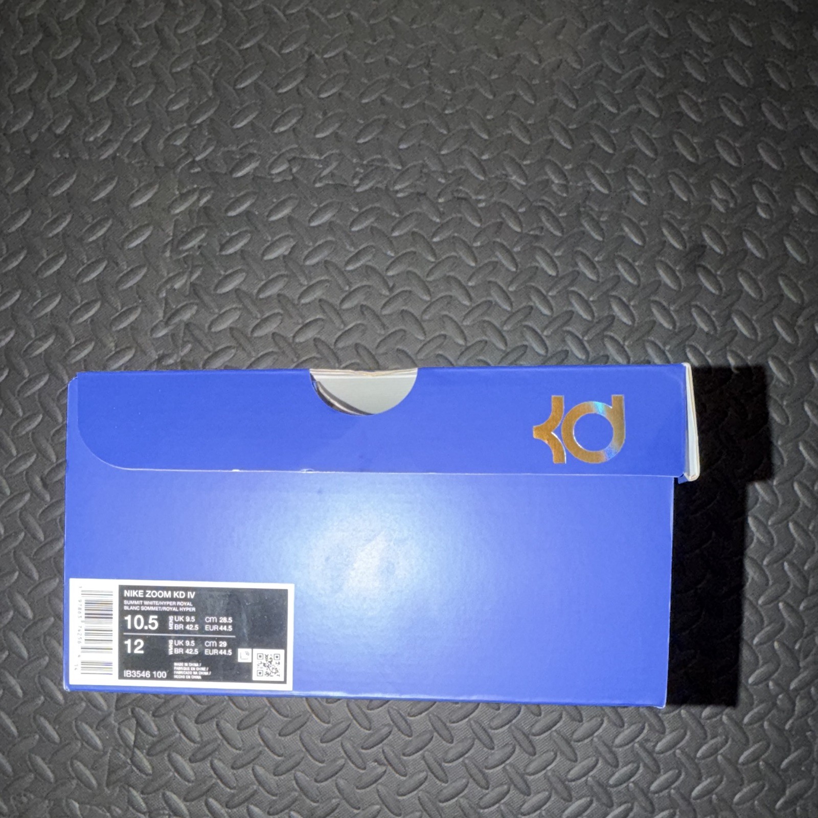 Nike Zoom KD 4 The Real MVP Low Top Basketball Lace/Strap IB3546-100