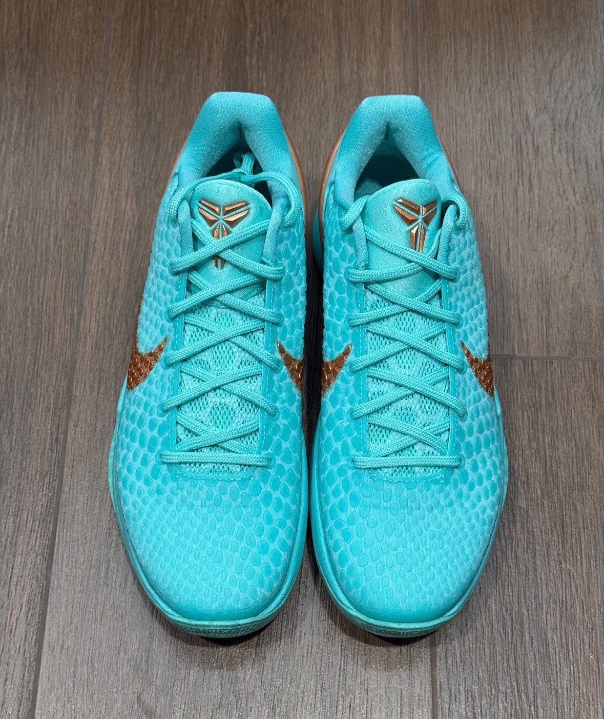 NEW Nike Kobe 6 Protro Hyper Turquoise Metallic Copper IQ5774-300 Basketball Sho