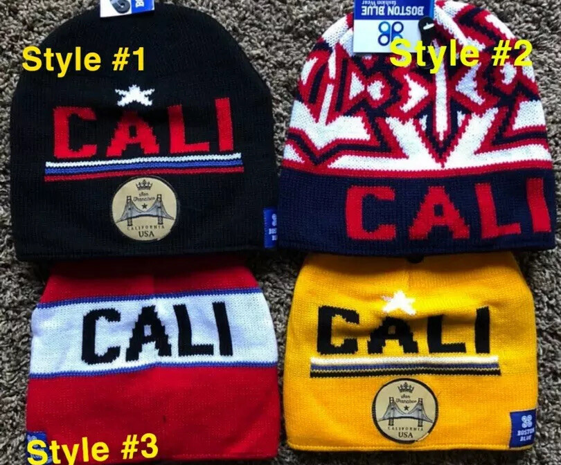 CALI Beanie – Multi Pattern & Multi Color Options – Brand New