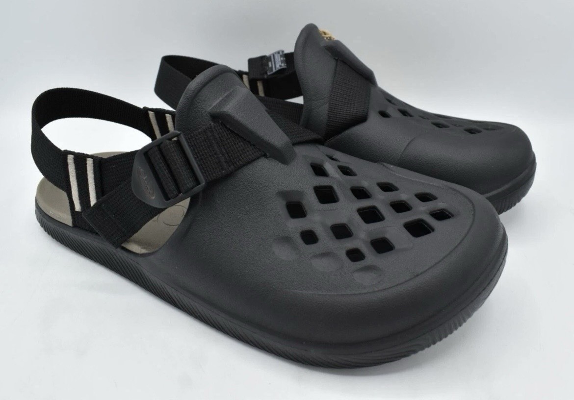 Chaco Chillos Clog Black Slip-On Closed Toe Casual Shoes Men’s US 11 M