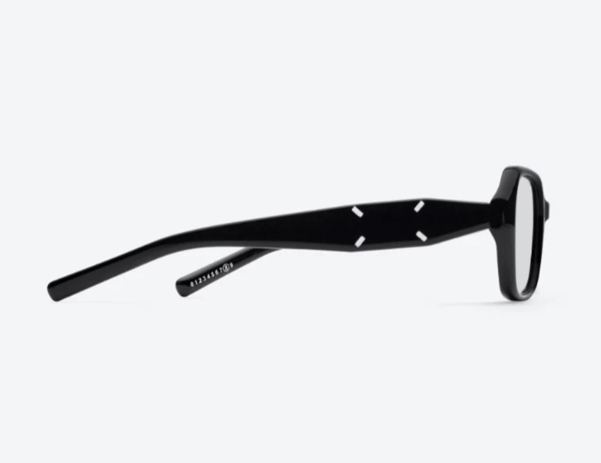 Gentle Monster Maison Margiela MM212 01 sunglasses Black/Clear With Case New