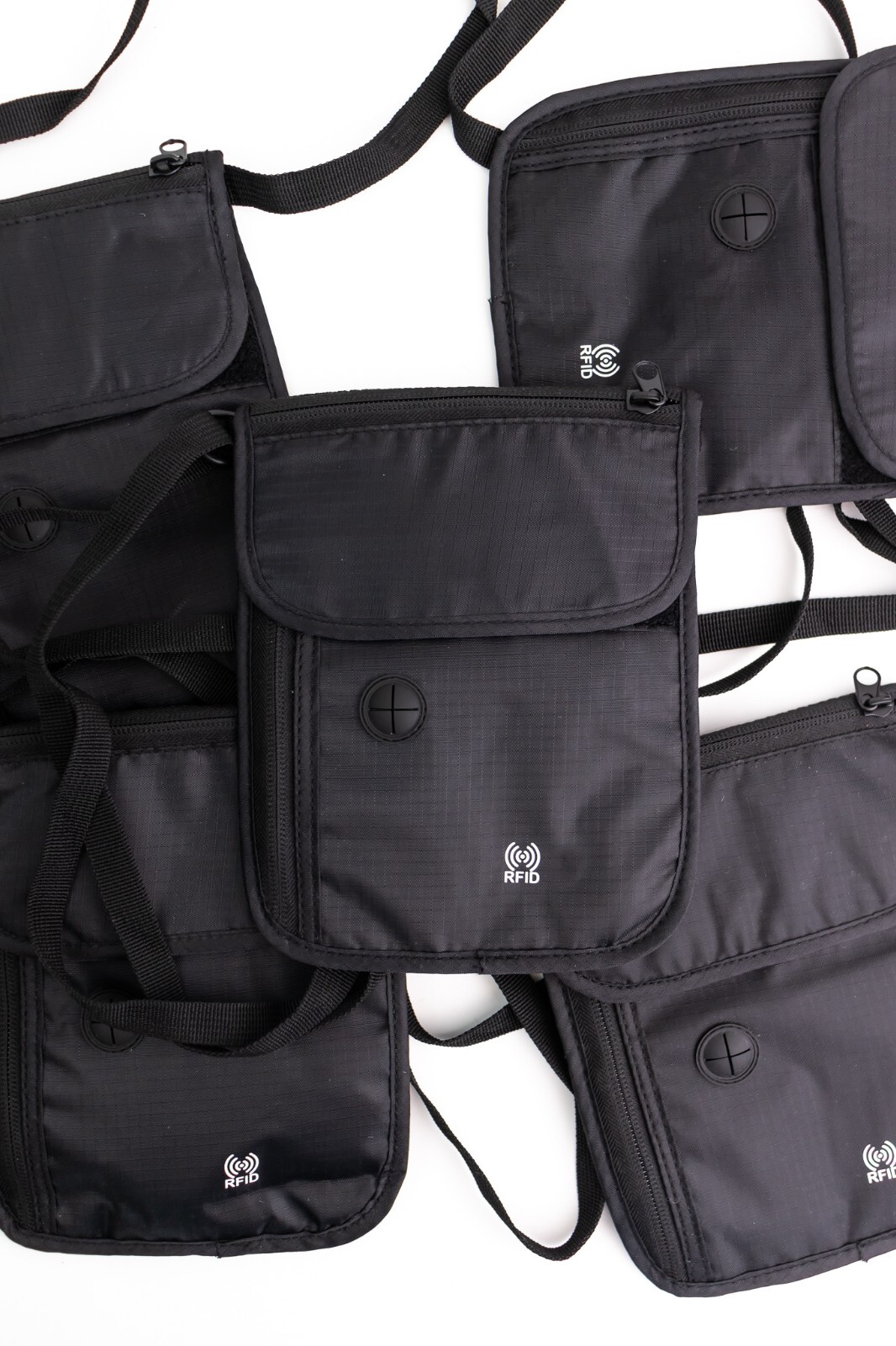 Faraday Bag – Unisex RFID Crossbody Bag For Credit Card Antitheft – Lot Of 10