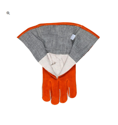 LARGE LEFT HAND ONLY Leather Welding Protective Work Glove Sewn With Kevlar