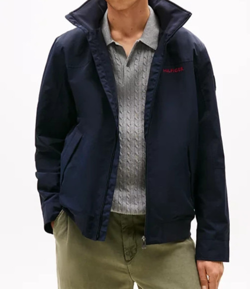 Tommy Hilfiger Men’s Navy Regatta Water Resistant Jacket (78J8336-410) Sz XL/XXL