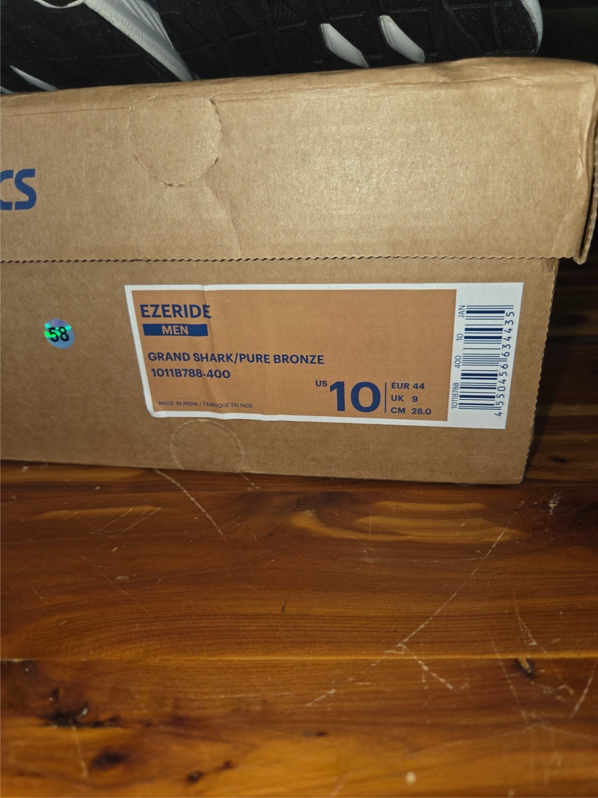 ASICS Ezeride 1011B788-400 Grand Shark Pure Bronze Mens 10 BNIB Rare Import