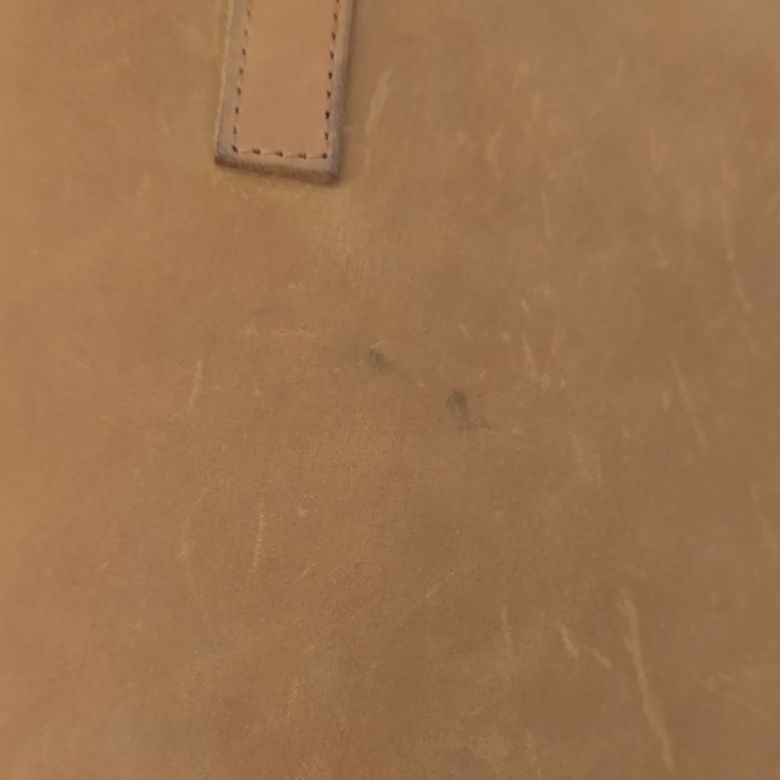 ABLE Mamuye Classic Tote – Cognac Stamped Initials