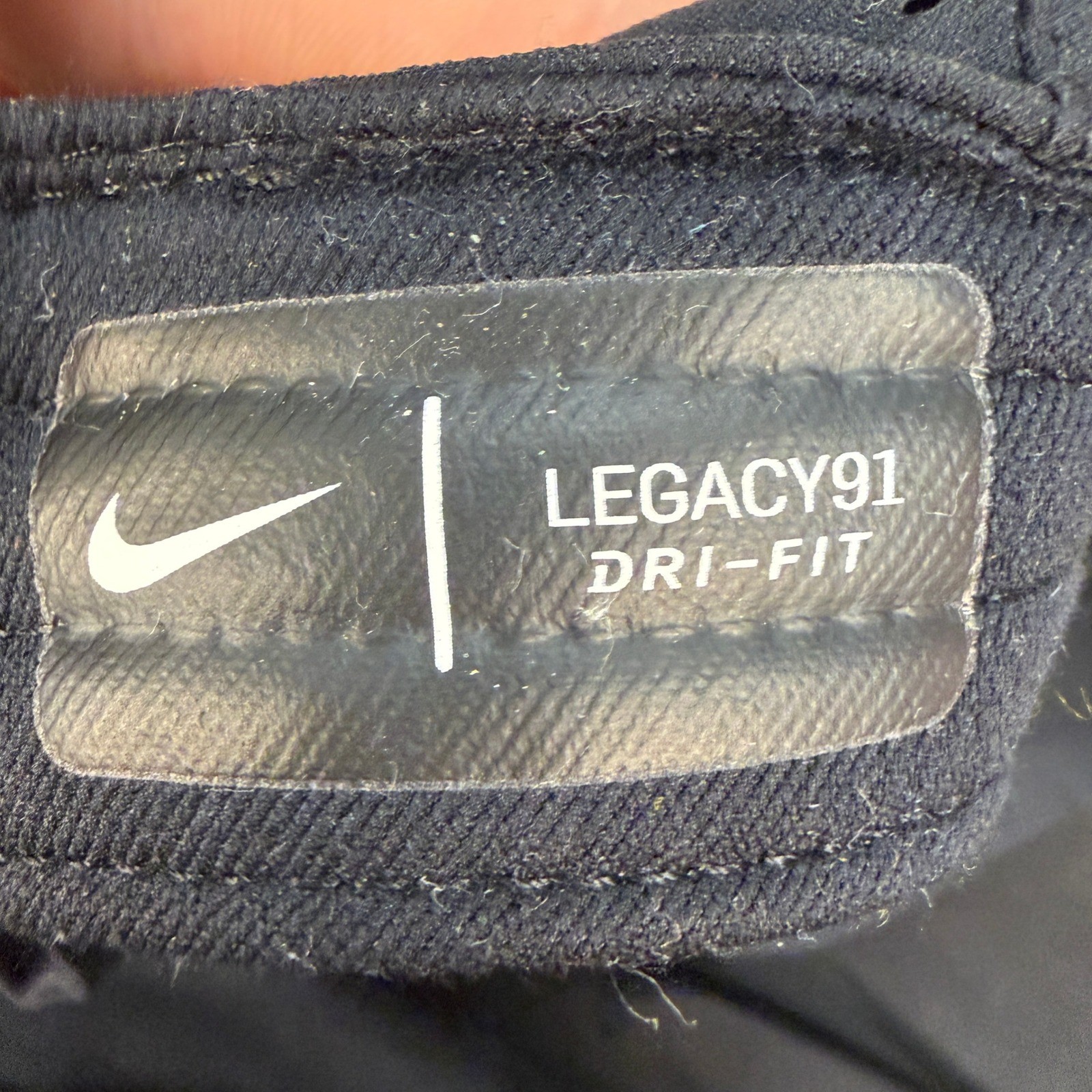Nike Legacy91 Dri-FIT Black Perforated Adjustable Snapback Golf Hat Cap 0767