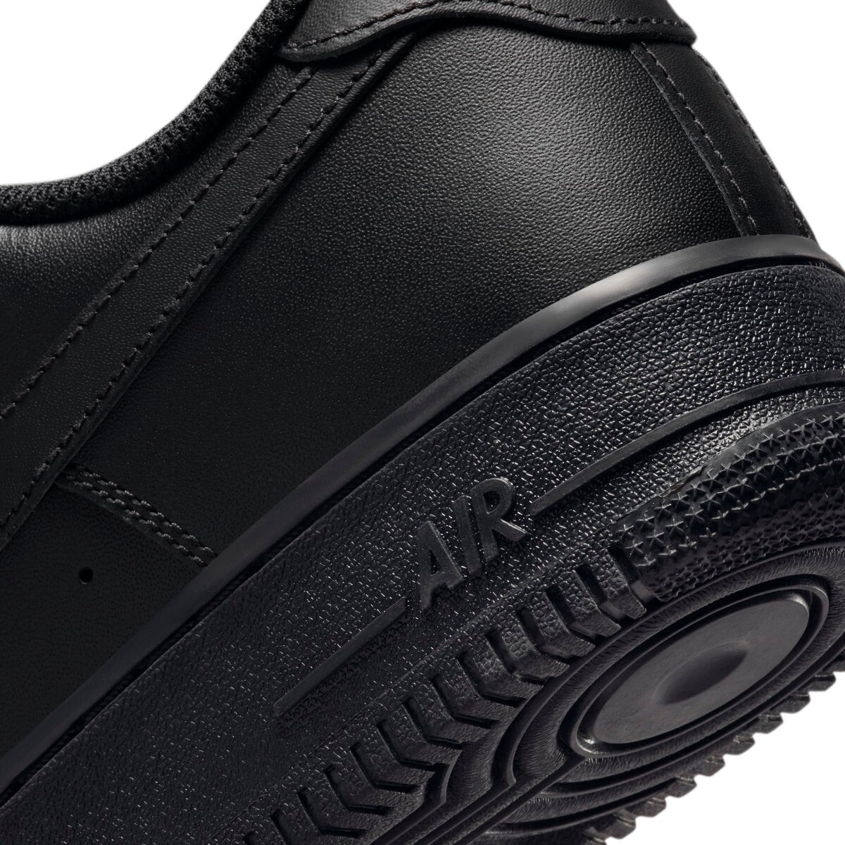 Nike Air Force 1 Low ’07 Triple Black Mens Black Sports Sneaker CW2288-001