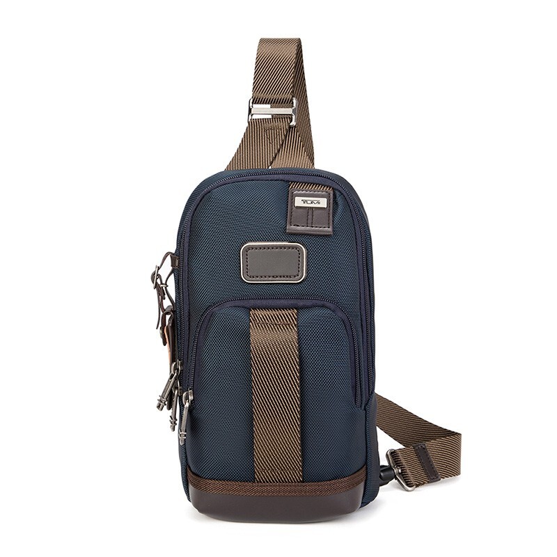 NEW TUMI Alpha Fremont Fife Shoulder Bag Popular Model Blue Backpacks outlet