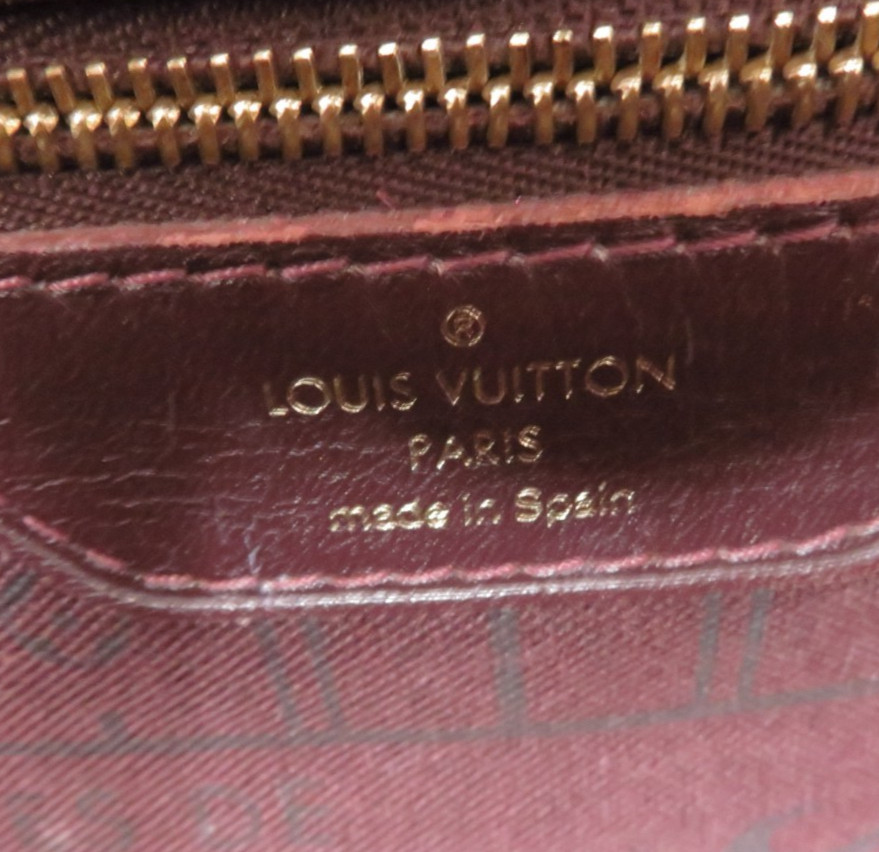 Louis Vuitton Monogram Mini Lin Idylle Neverfull MM Shoulder Tote Bag S#52454