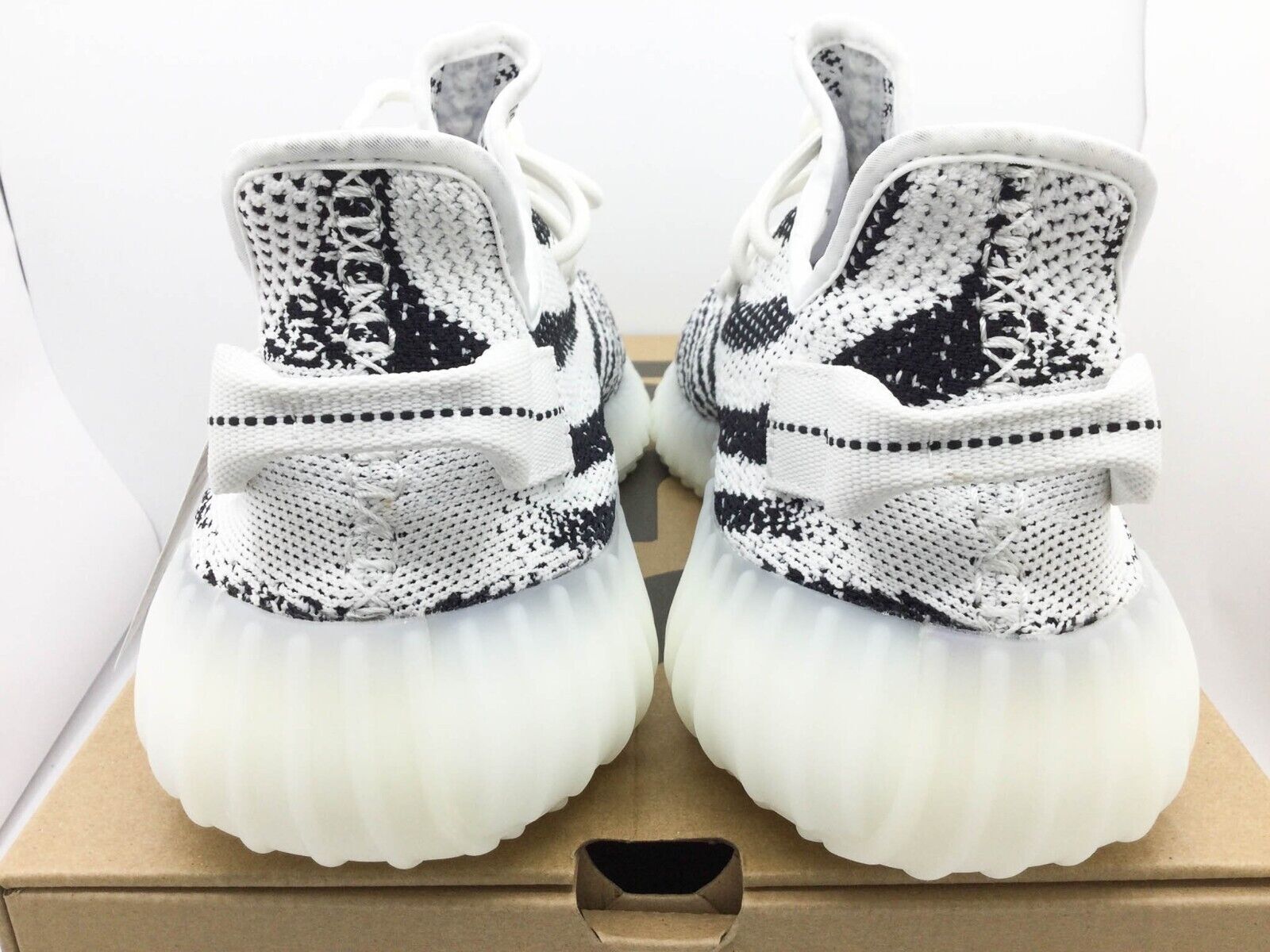 Adidas Yeezy Boost 350 V2 ZEBRA White Core Black Red CP9654 Size 4 – 11 NEW