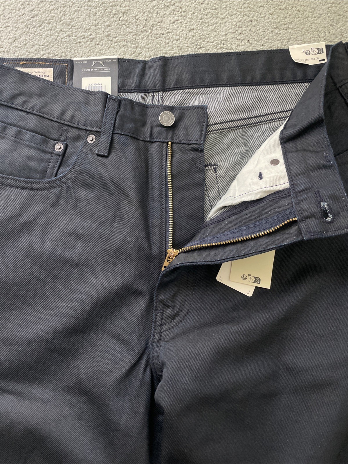 Levi’s Premium Men’s 578 Baggy Denim Jeans Tag Sz. 31Wx30 Measured 31X28 See Des