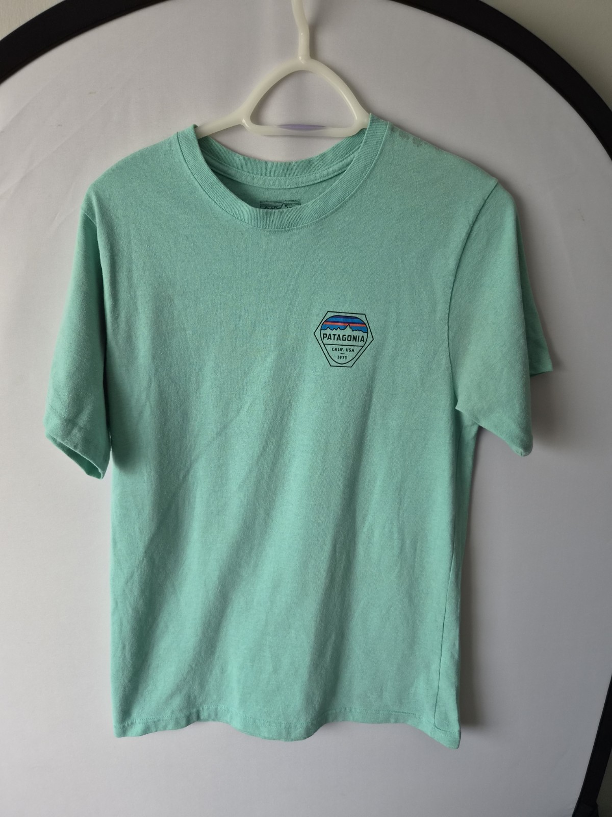 MENS PATAGONIA FITZ ROY HEX GRAPHIC T-SHIRT SIZE SMALL