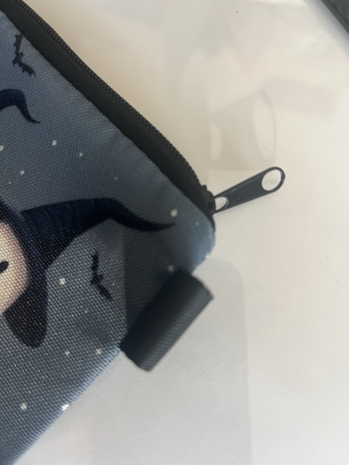 Halloween Zipper Pouch Ghost Witch Pumpkin Party – Coin Wallet Tech Charger Bag