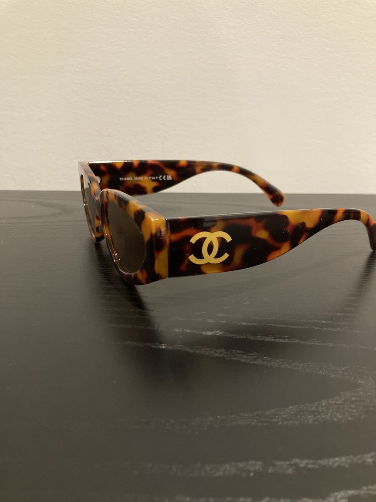 Chanel Women Sunglasses Tortoise Shell Frame
