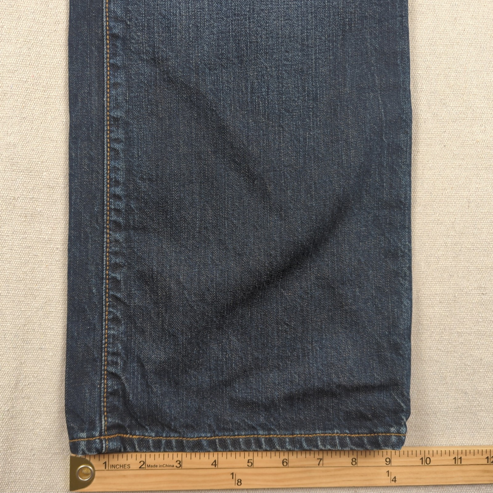 Gap 1969 Jeans Mens 34×34 Blue Low Rise Boot Cut Western Button Fly