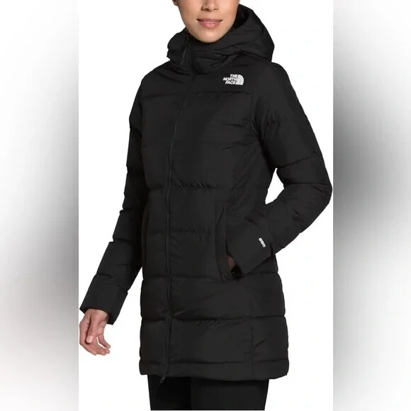 THE NORTH FACE WOMEN GOTHAM DOWN PUFFER PARKA Black size S, M, L, XL