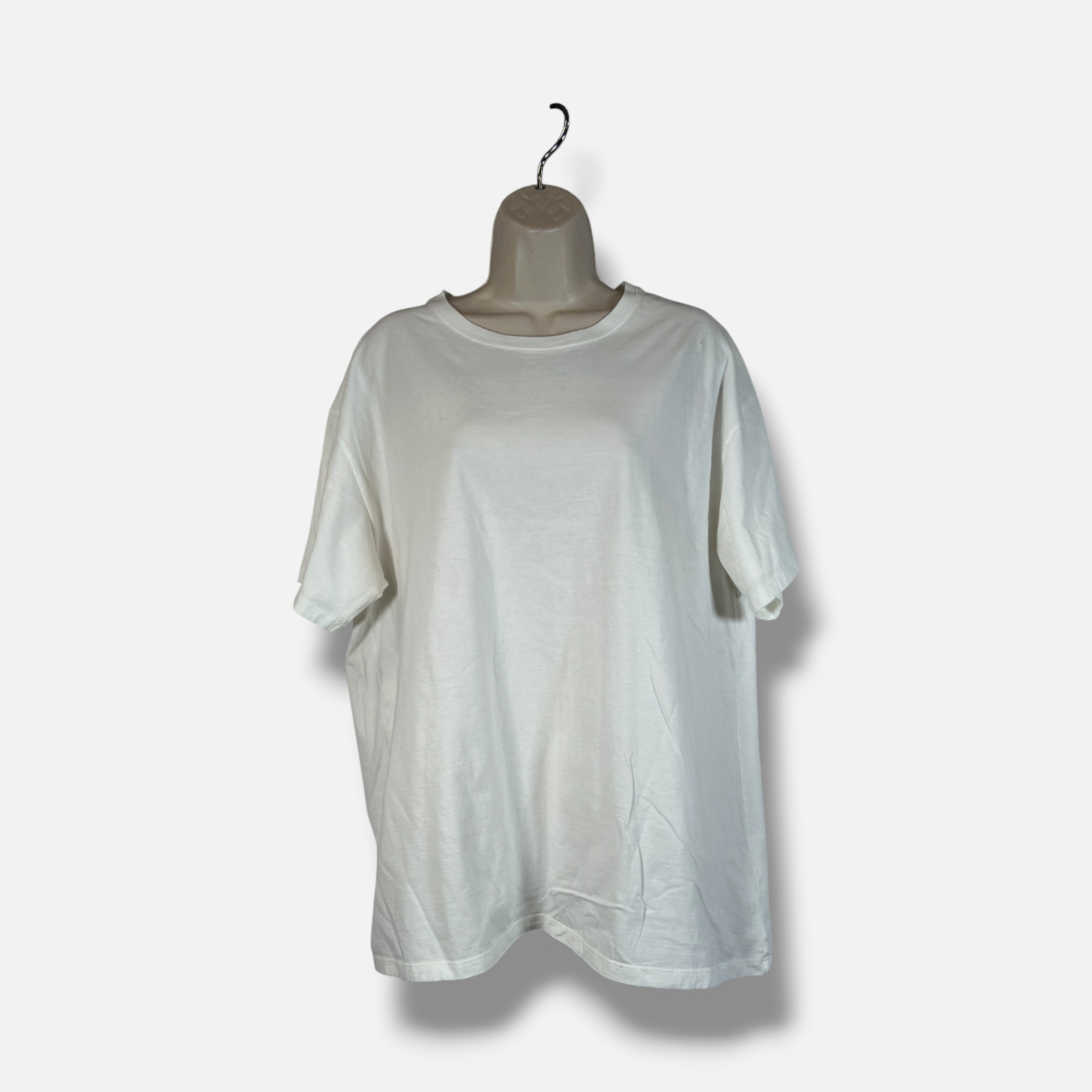 The Row Women’s White Nadina Cotton Jersey T-shirt Top Size Small