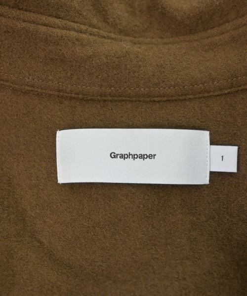 Graphpaper Casual Shirts Brown 1(Approx. S) 2200681498020