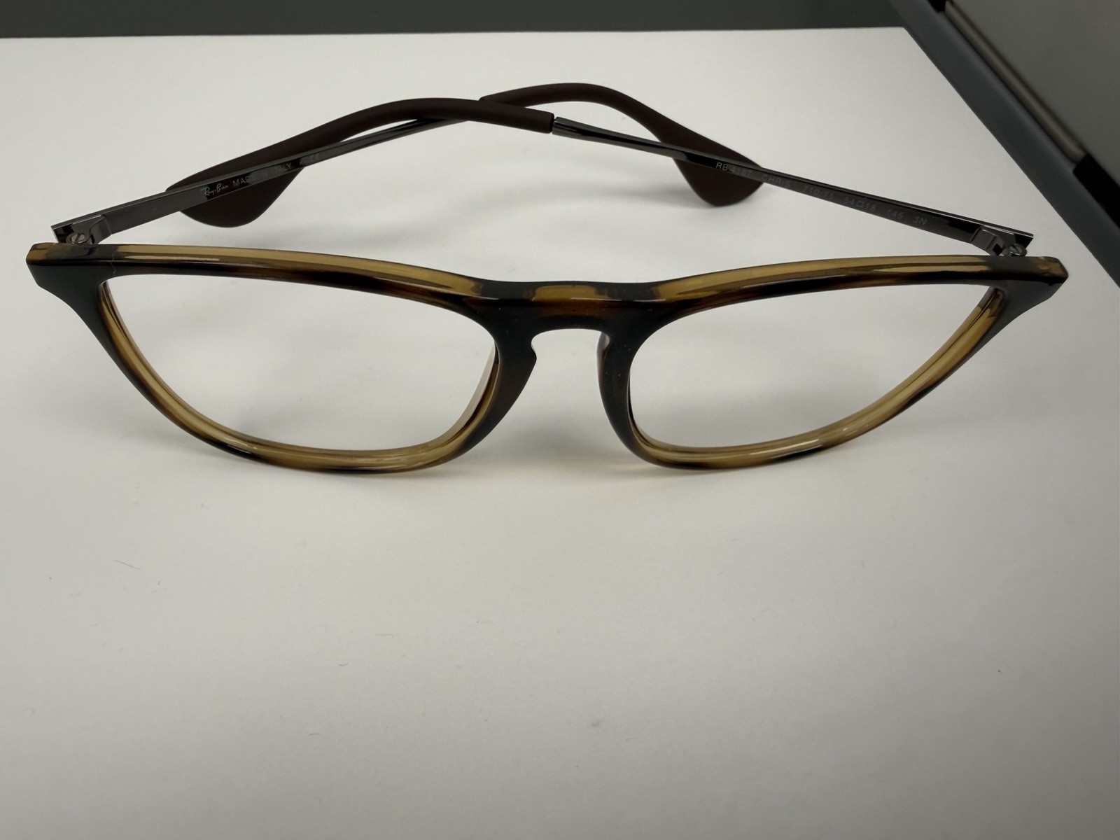 NEW Ray-Ban RB4187 710/71 CHRIS Polished Light Havana FRAME ONLY NO LENSES 54mm