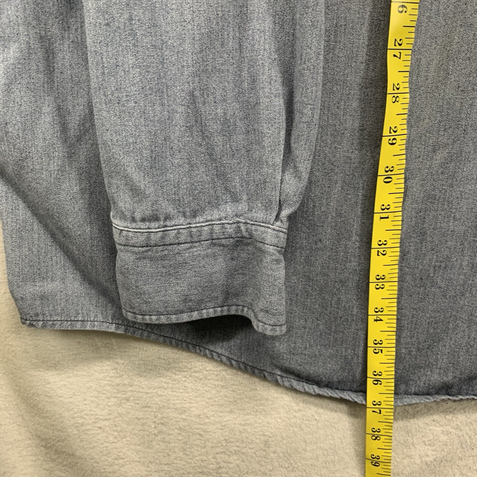Tyndale FR Button Down Shirt 3XL 9 CAL HRC 2 ARC 9.1 Light Gray Spots & Wear