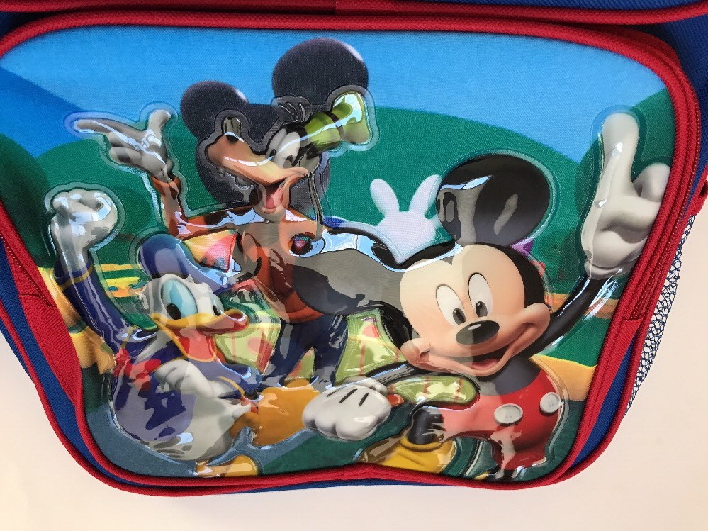 Backpack 16″ Multi-Compartment Cargo MICKEY DONALD GOOFY NWT