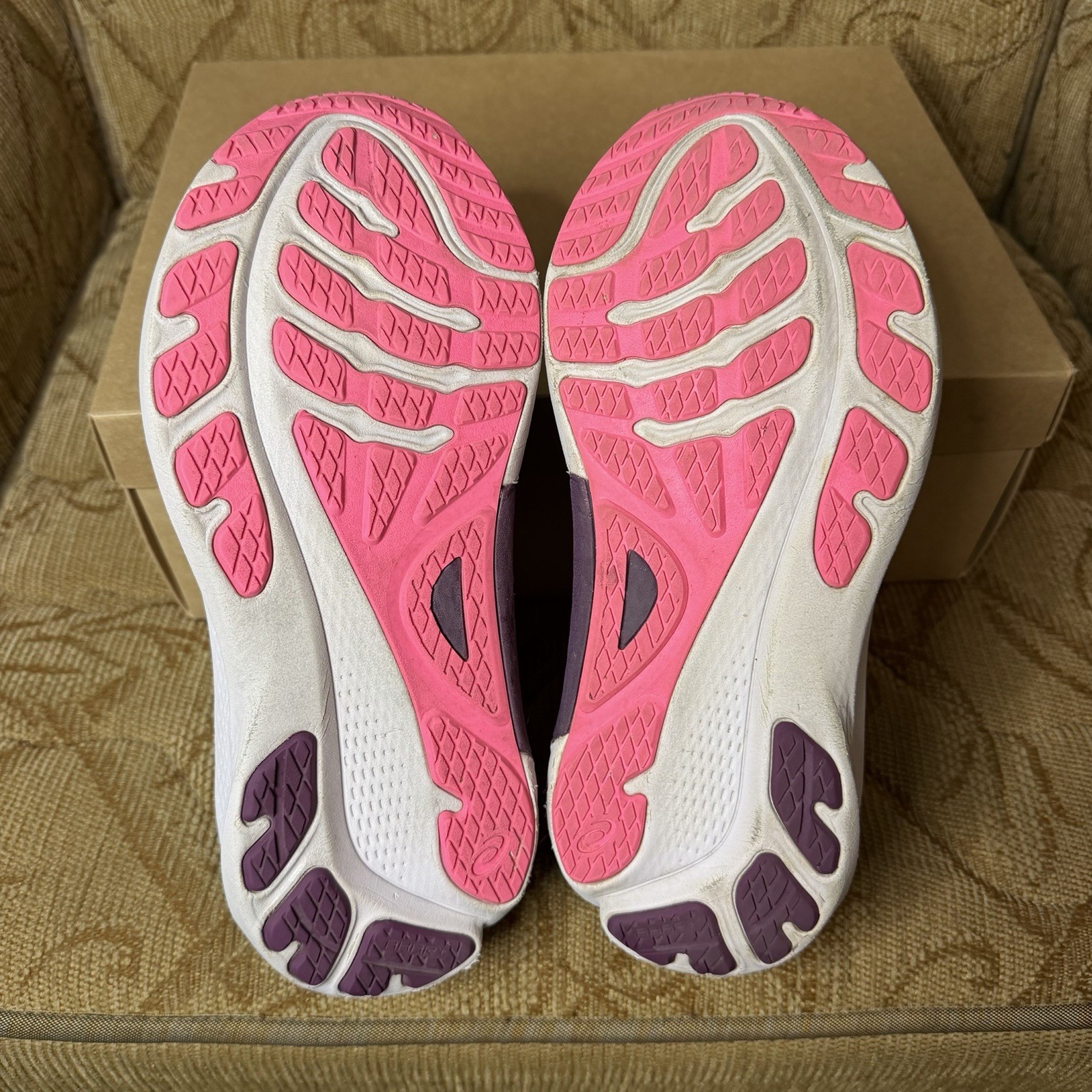Asics Gel-Kayano 30 Black Lilac Hint 1012B503 Athletic Sneaker Womens 9.5 Wide