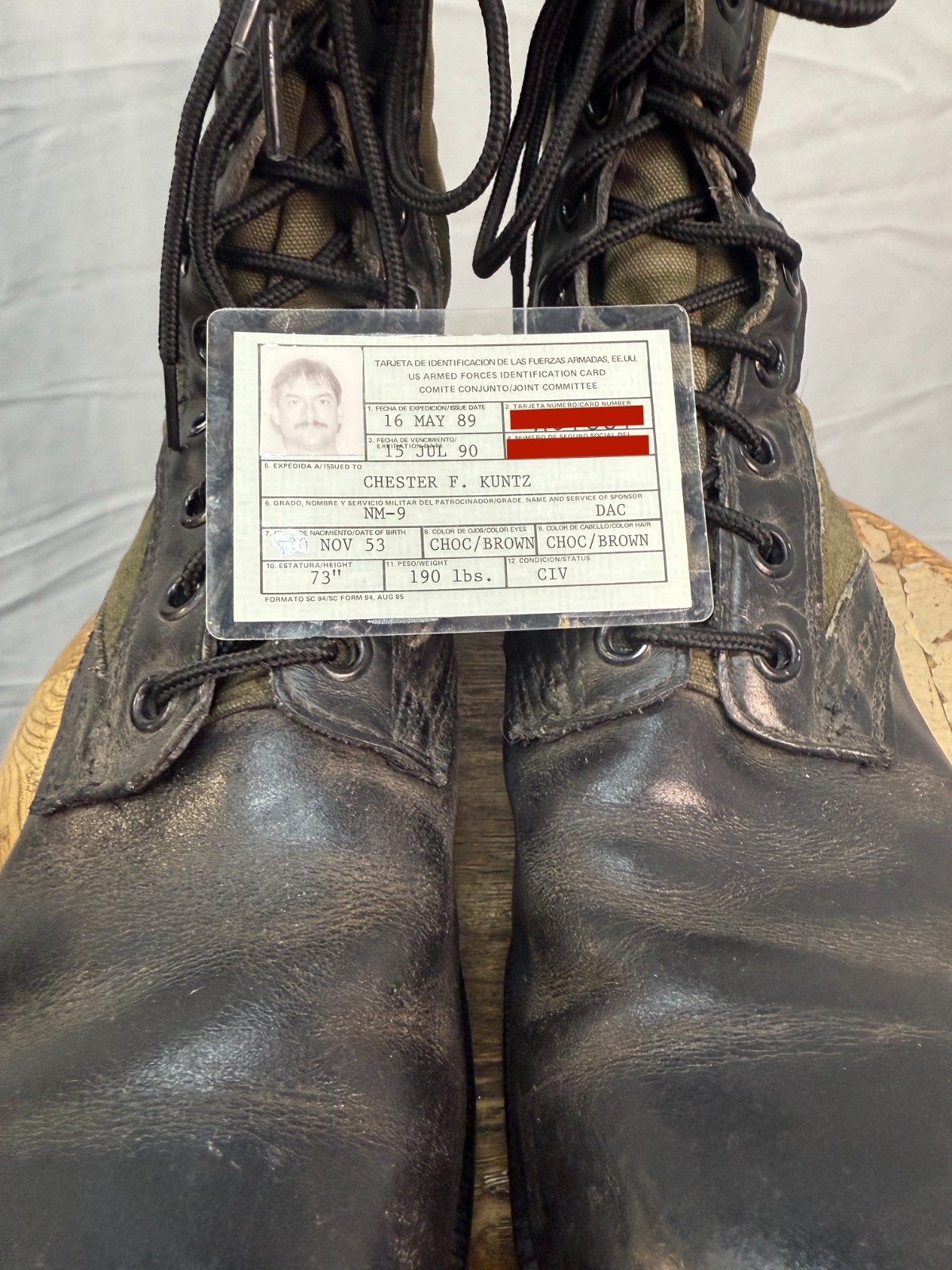 US Issue Jungle Boots – Green Beret Owned! – 8 1/2 Wide