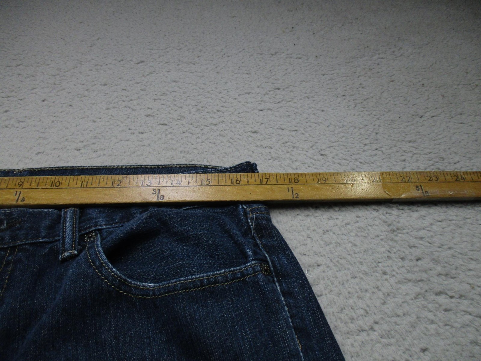 Levis 527 Slim Bootcut Jeans Mens 34×36 Blue Medium Wash Denim Pants Casual