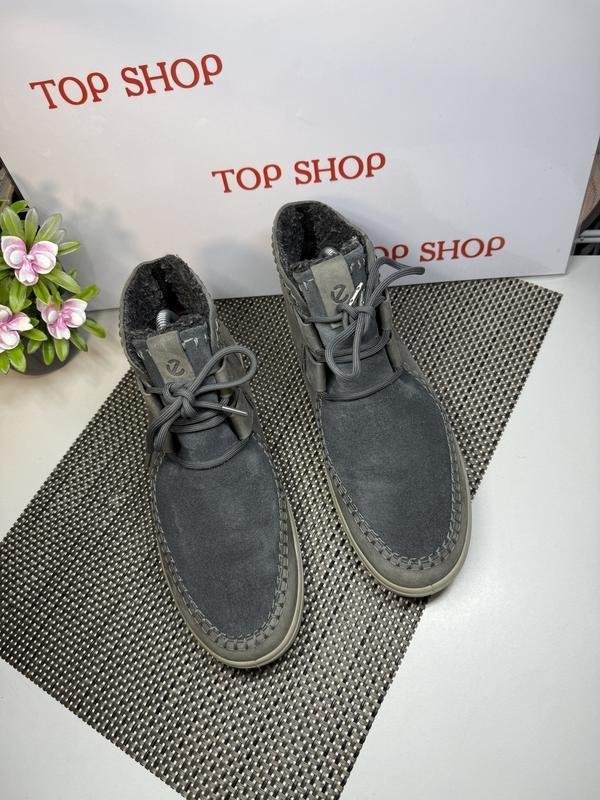 women ecco boots grey 38