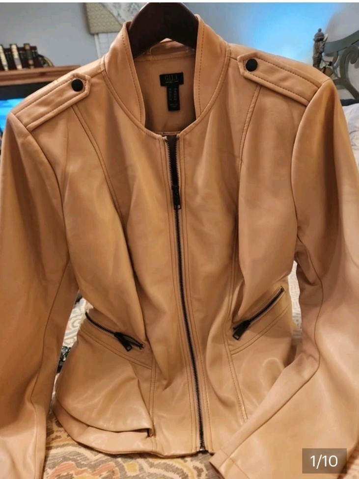 Gorgeous G.l.L.I. Leather Moto Bomber Jacket
