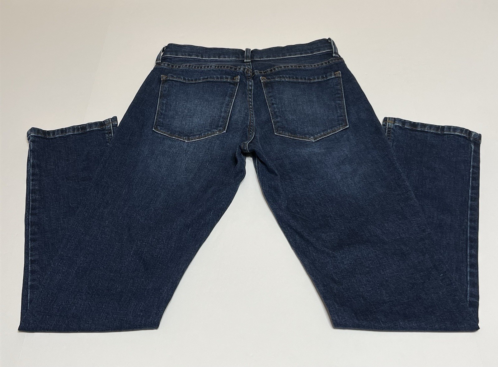 Mott and Bow Women’s Boyfriend Jeans Tag 26×30 (28×30) Blue Stretch Mid Rise