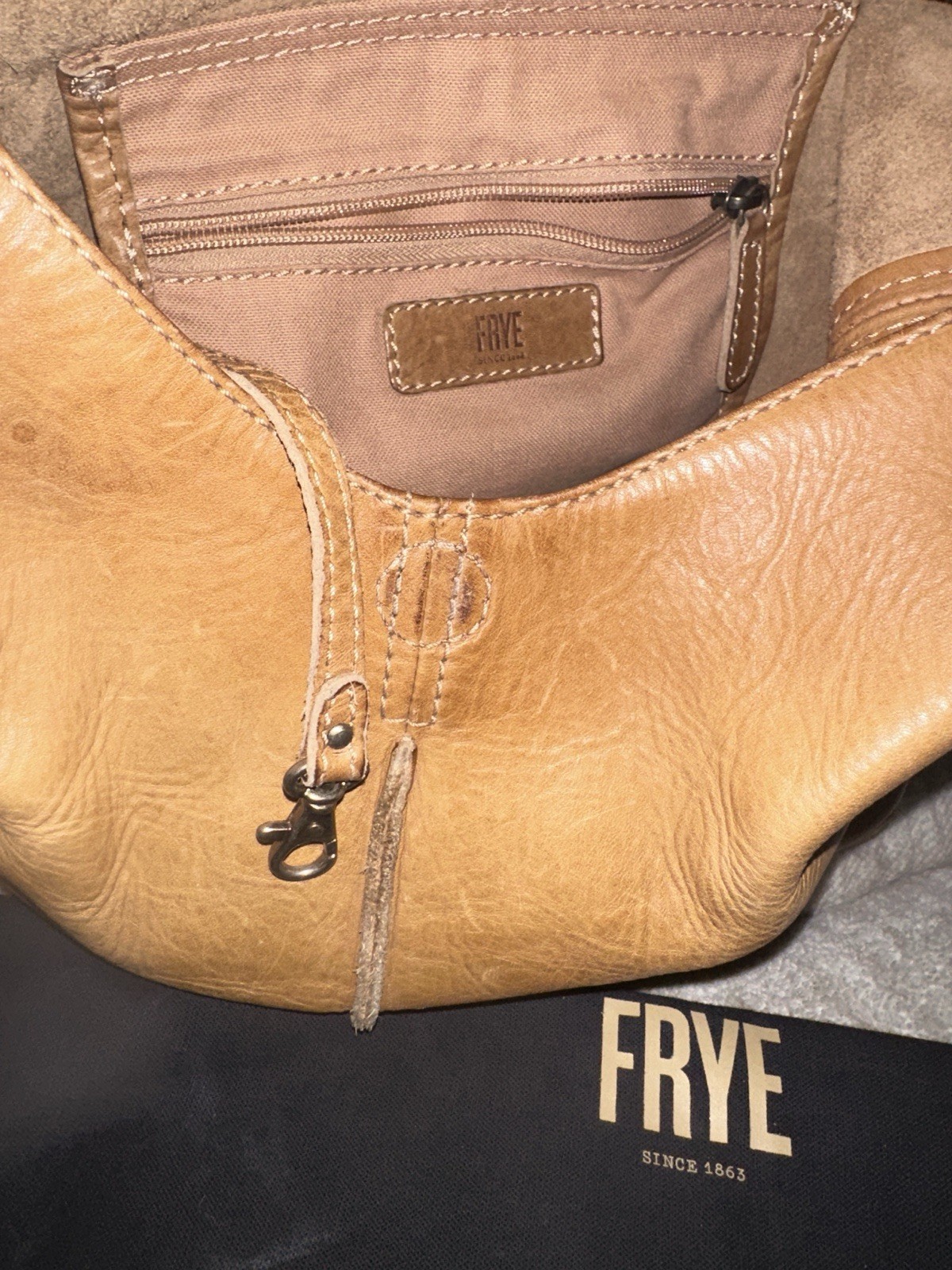 Frye Hobo Leather Large Handbag !!