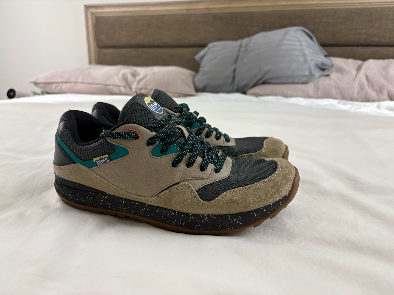 Lems Trailhead Desert Khaki Men’s Sz. 11 Hiking Minimalist Shoes! Barely Worn!