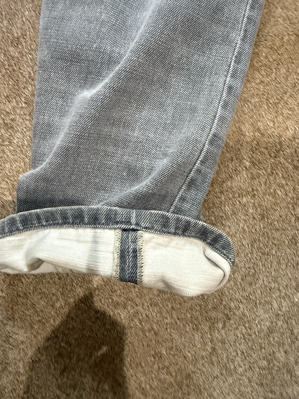 Todd Shelton Men’s Gray Straight Mid Rise Denim Jeans *Read Below*
