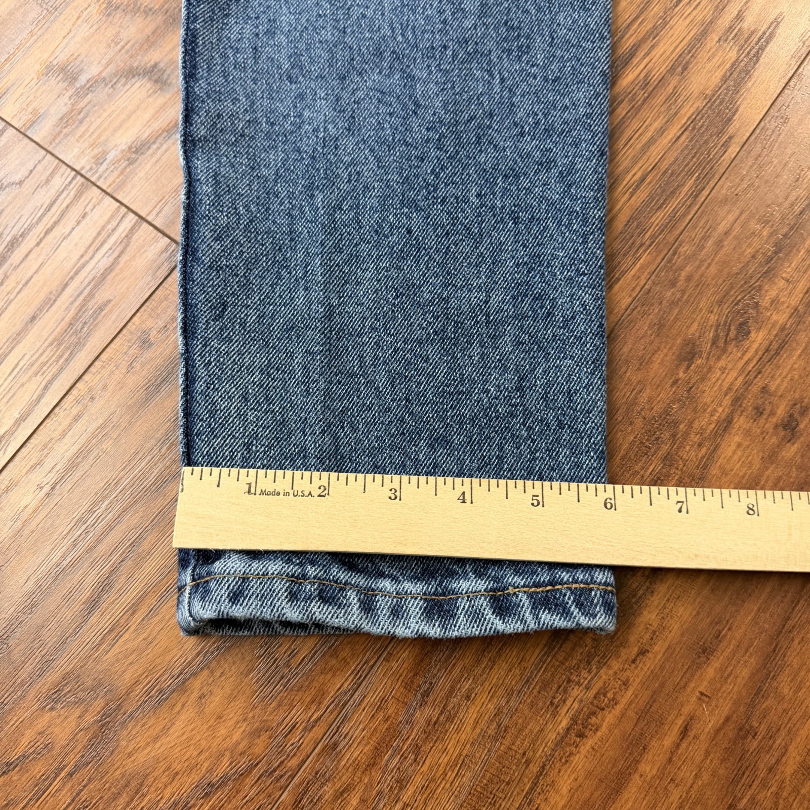 VINTAGE GAP Jeans Womens 10 Straight Leg High Rise Denim 90s Made in USA 20×32