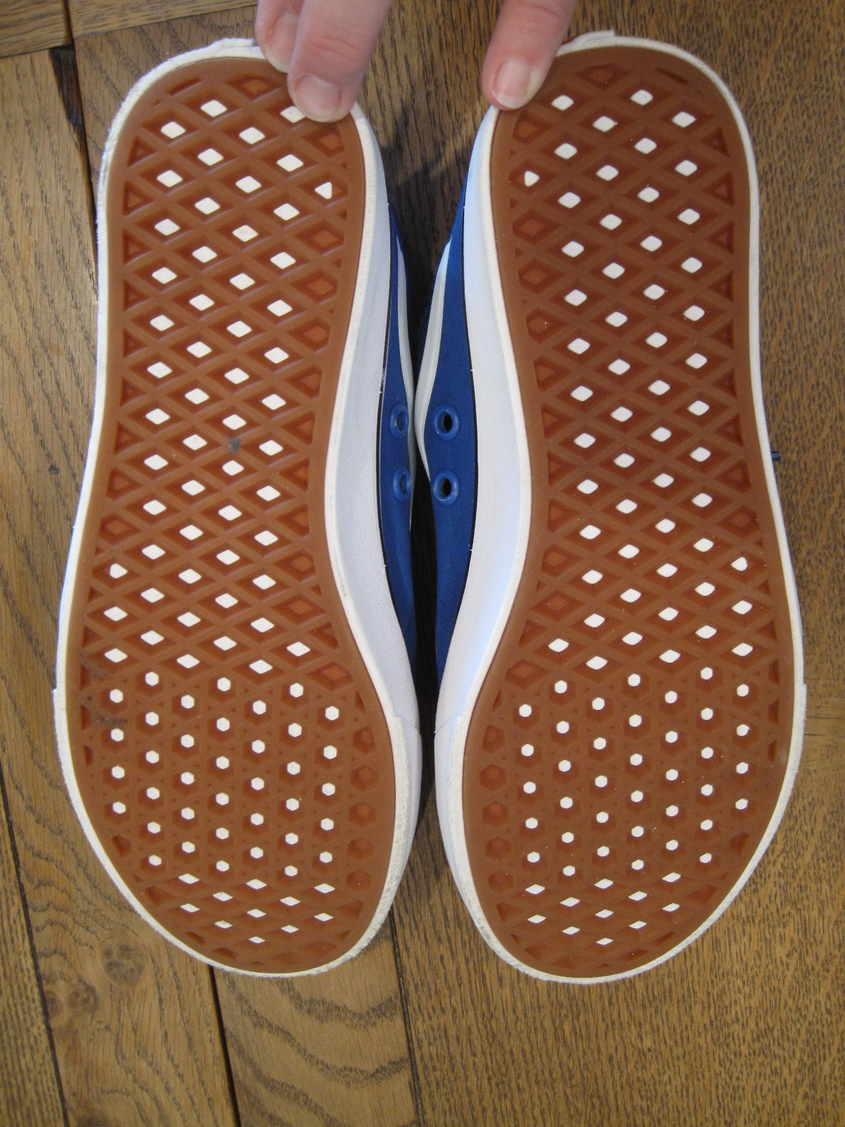 Vans Royal-Blue ComfyCush size men 6.5 women 8